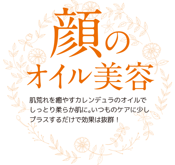 顔のオイル美容