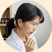 フレグランスデザイナー小松千紘の写真