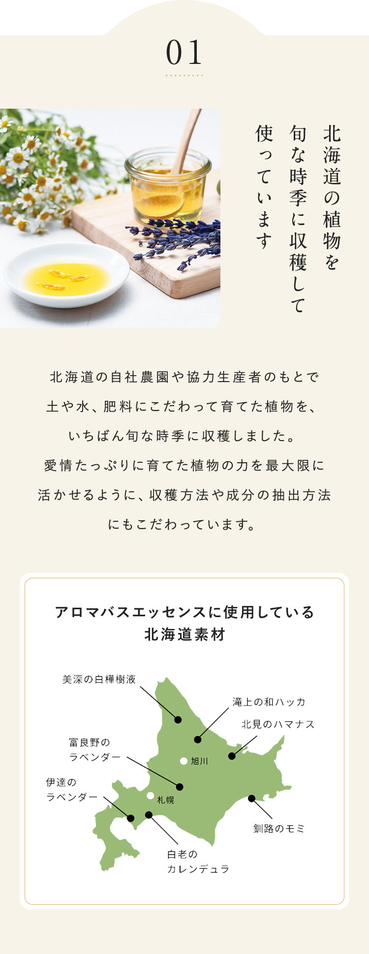 5つのこだわり 1