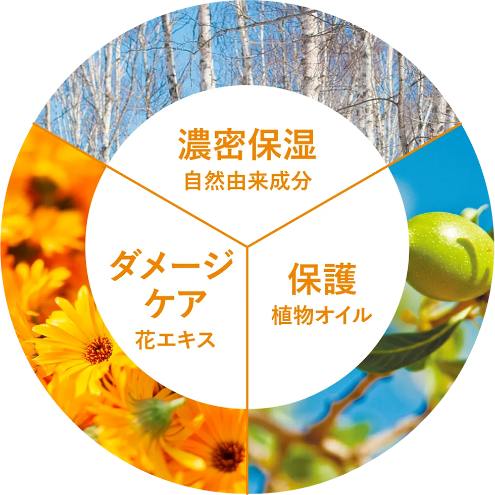 カレンデュラのいたわりボディホイップ 400ml｜ナチュラルアイランド