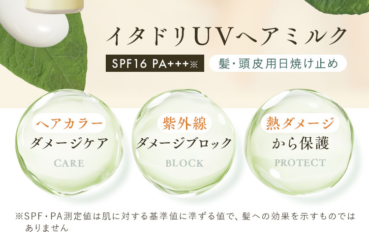 イタドリUVヘアミルク